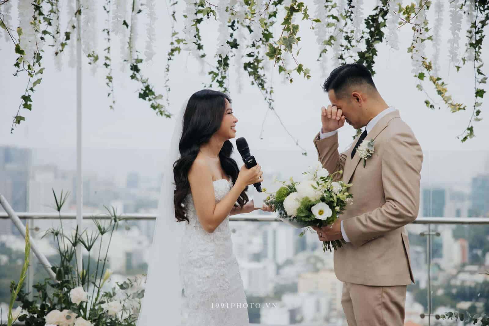 Nicole Bridal Lễ Vow Hình 5